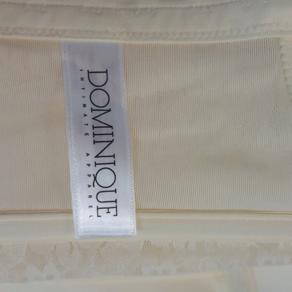 Dominique Colette Lace Strapless Bustier Corset Lingerie 8949 Color Ivory 36C - Picture 5 of 8